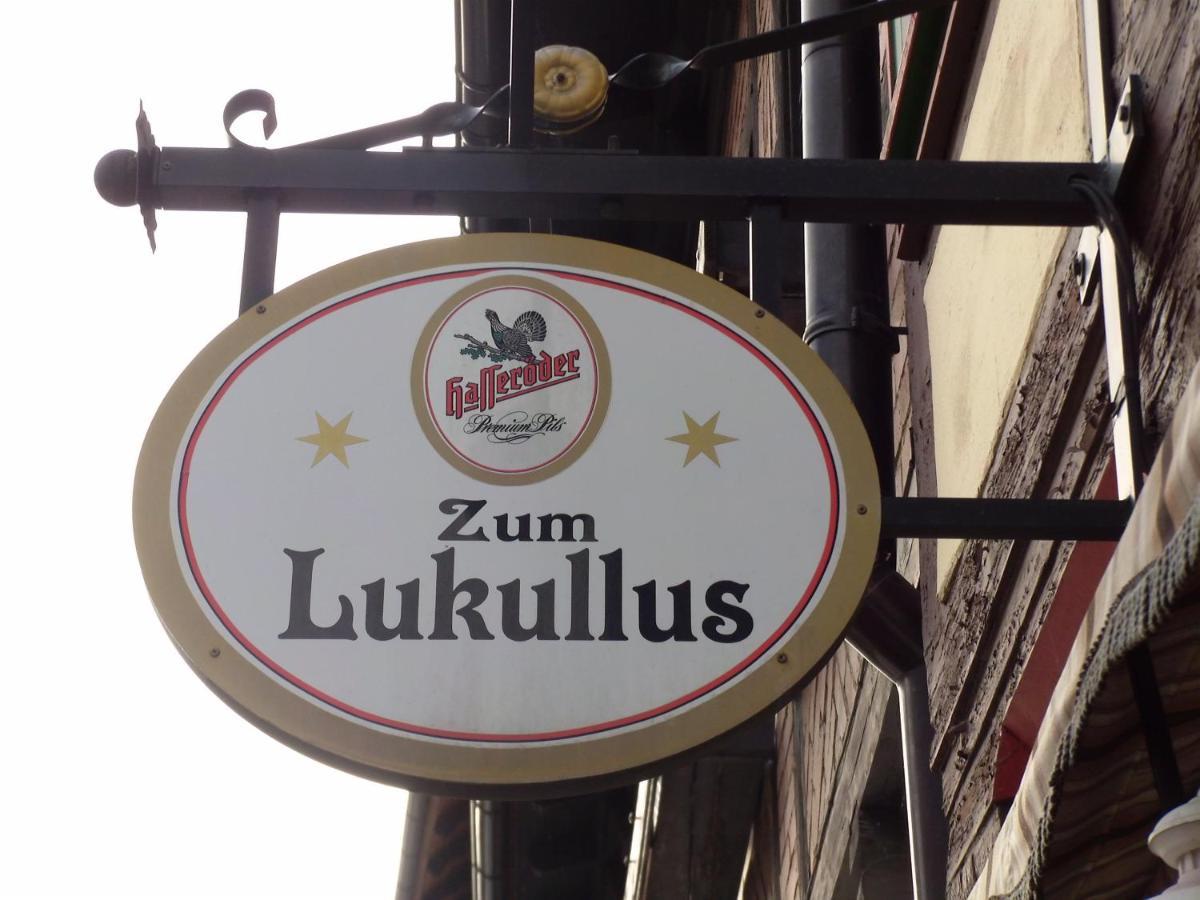 Pension Zum Lukullus Wernigerode Eksteriør billede